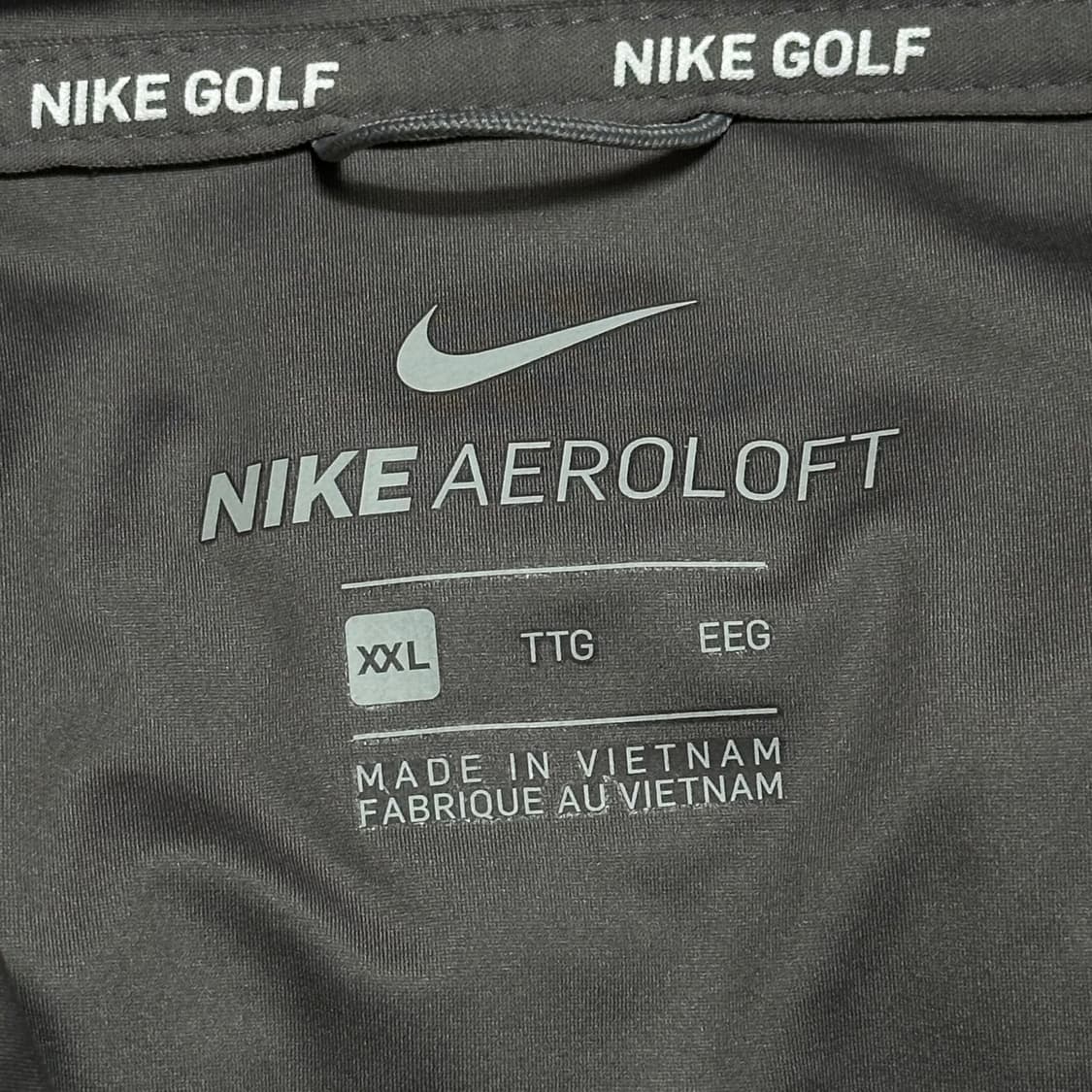 XXL 나이키 골프 에어로프트 그레이 자켓  상품이미지4
