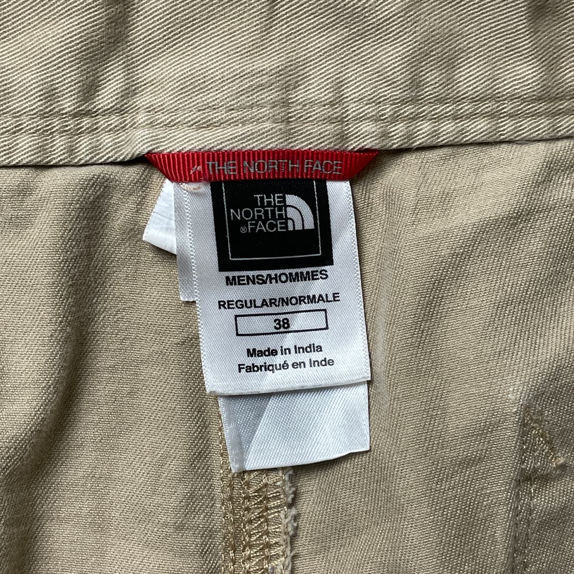 THE NORTH FACE 노스페이스 베이지 코튼 하프팬츠 A01039 상품이미지9
