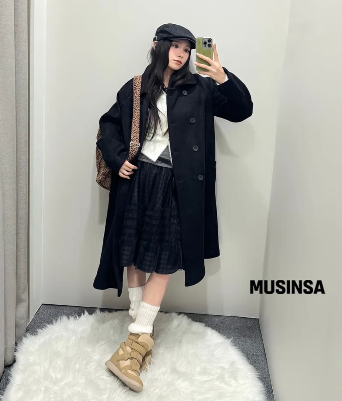 웨지 스니커즈(베이지) 상품이미지6