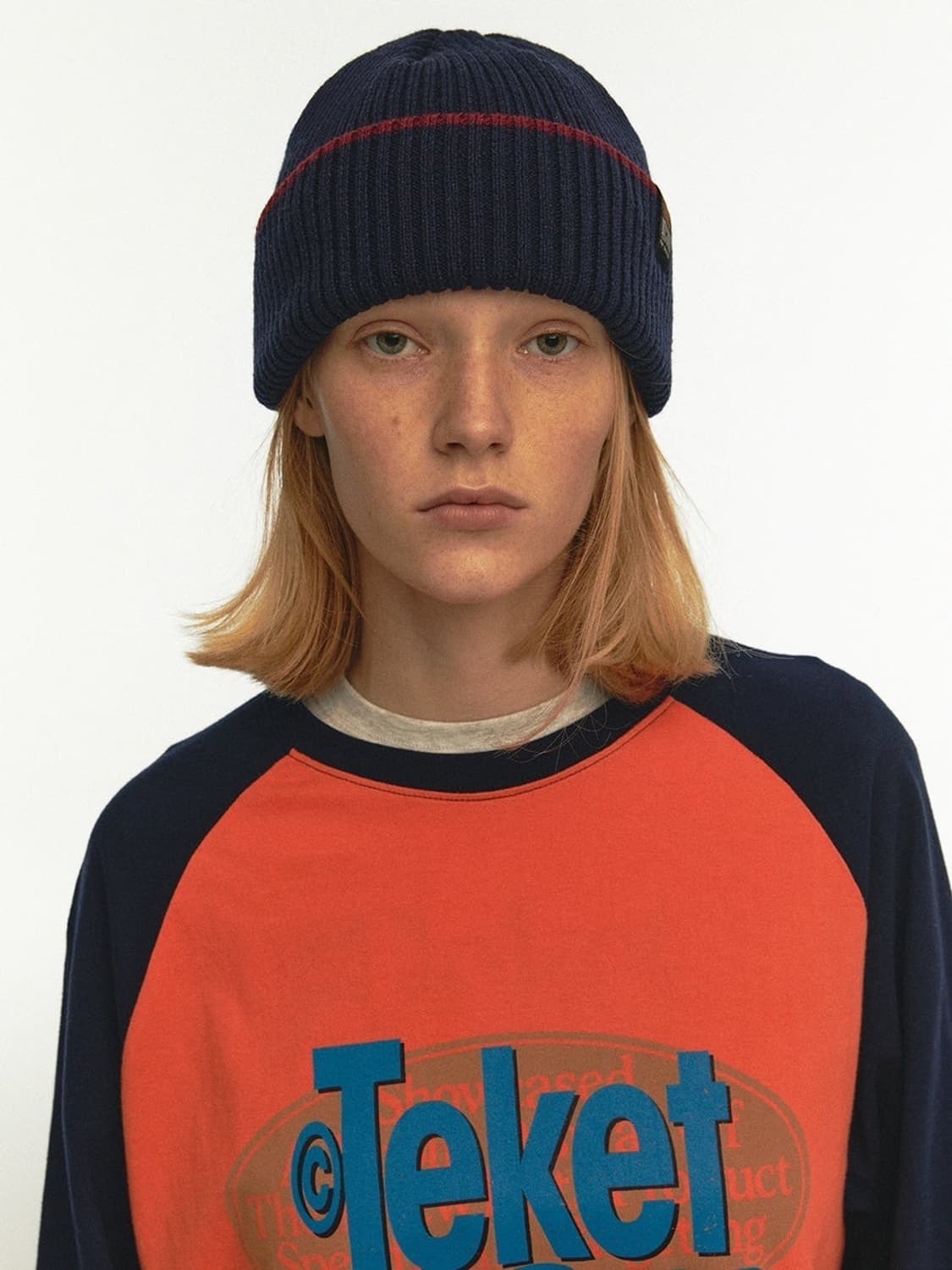 Teket Postcard Beanie Navy 상품이미지2