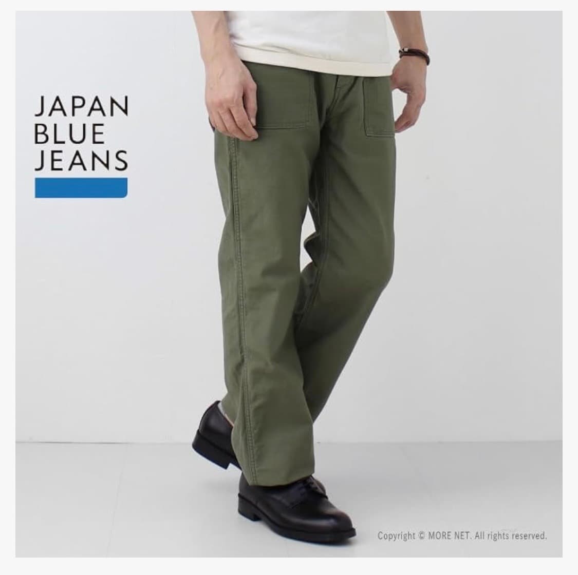 [XXL] 재팬 블루 진 베이커 팬츠 퍼티그 팬츠 올리브 상품이미지5