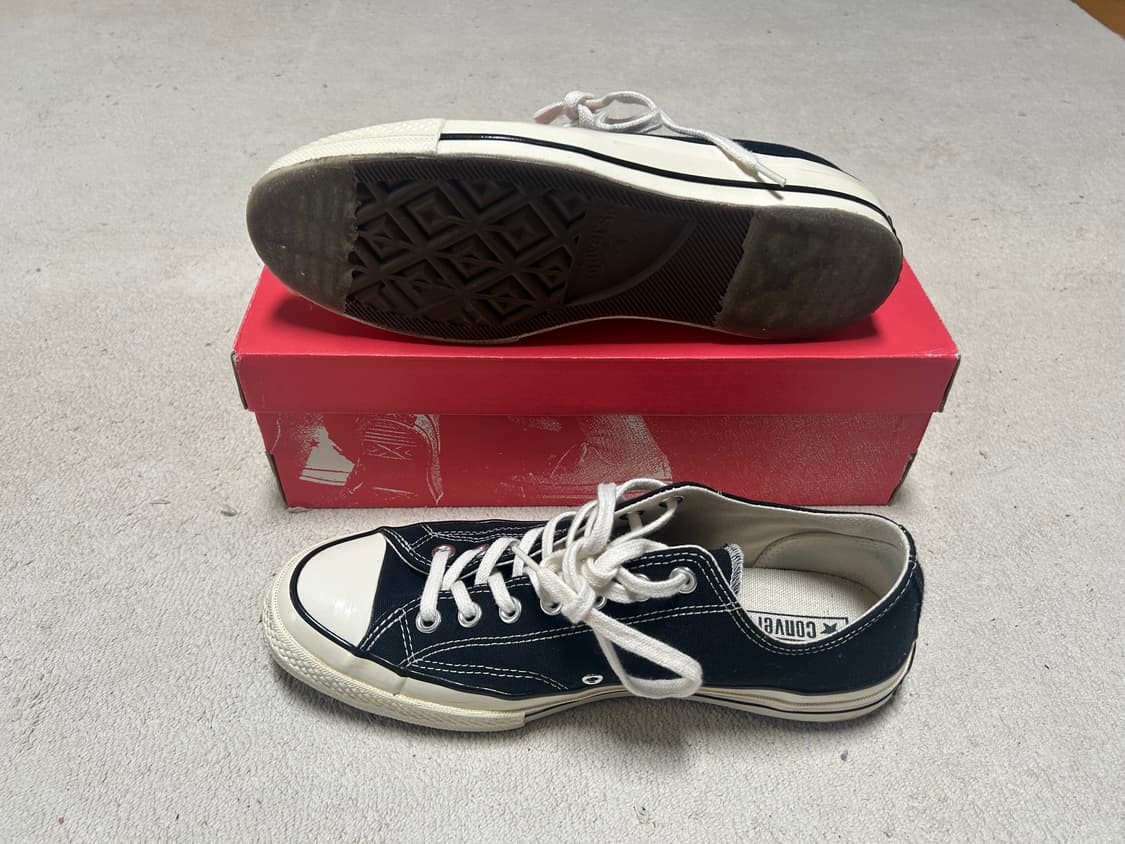 컨버스 척 70 클래식 블랙 로우 270 상품이미지3