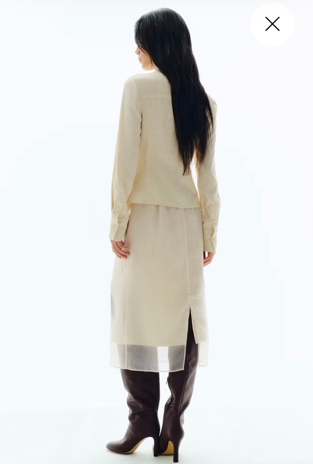 H&M 미디 스커트 상품이미지4