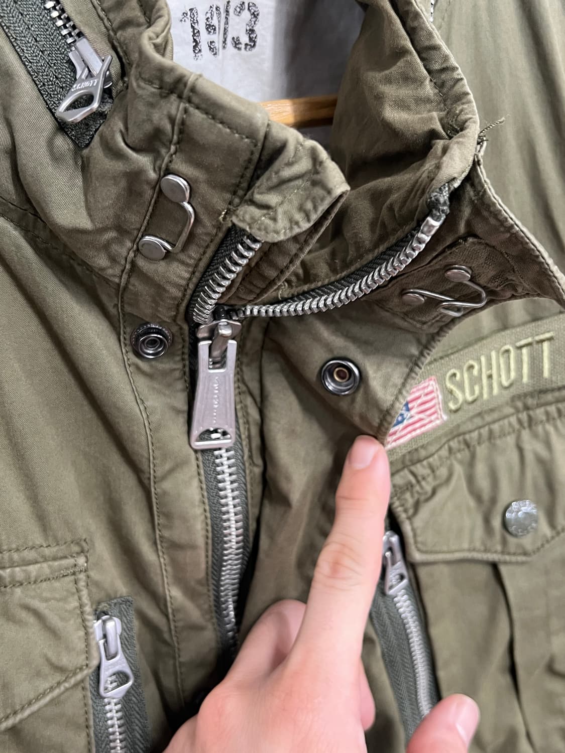 Schott Military 쇼트 야상 m65 필드자켓 상품이미지5
