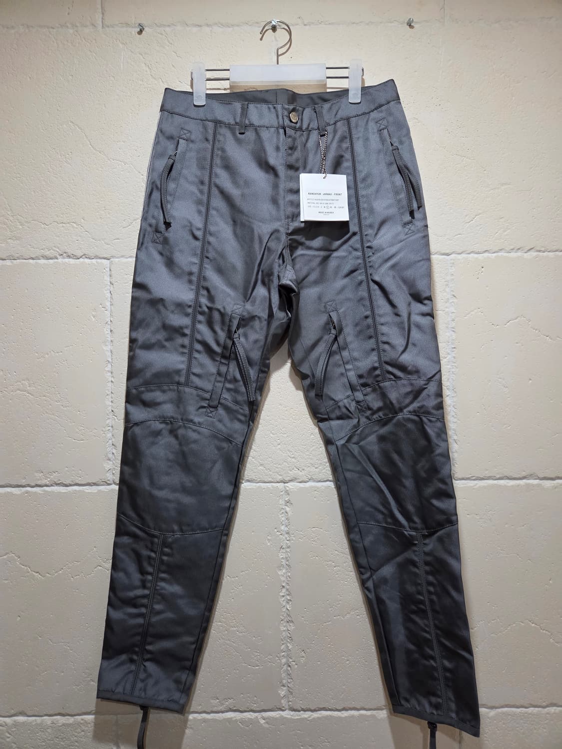 강혁 락스티치 아스트로넛 팬츠 라이트 그레이 라지 새상품 상품이미지1