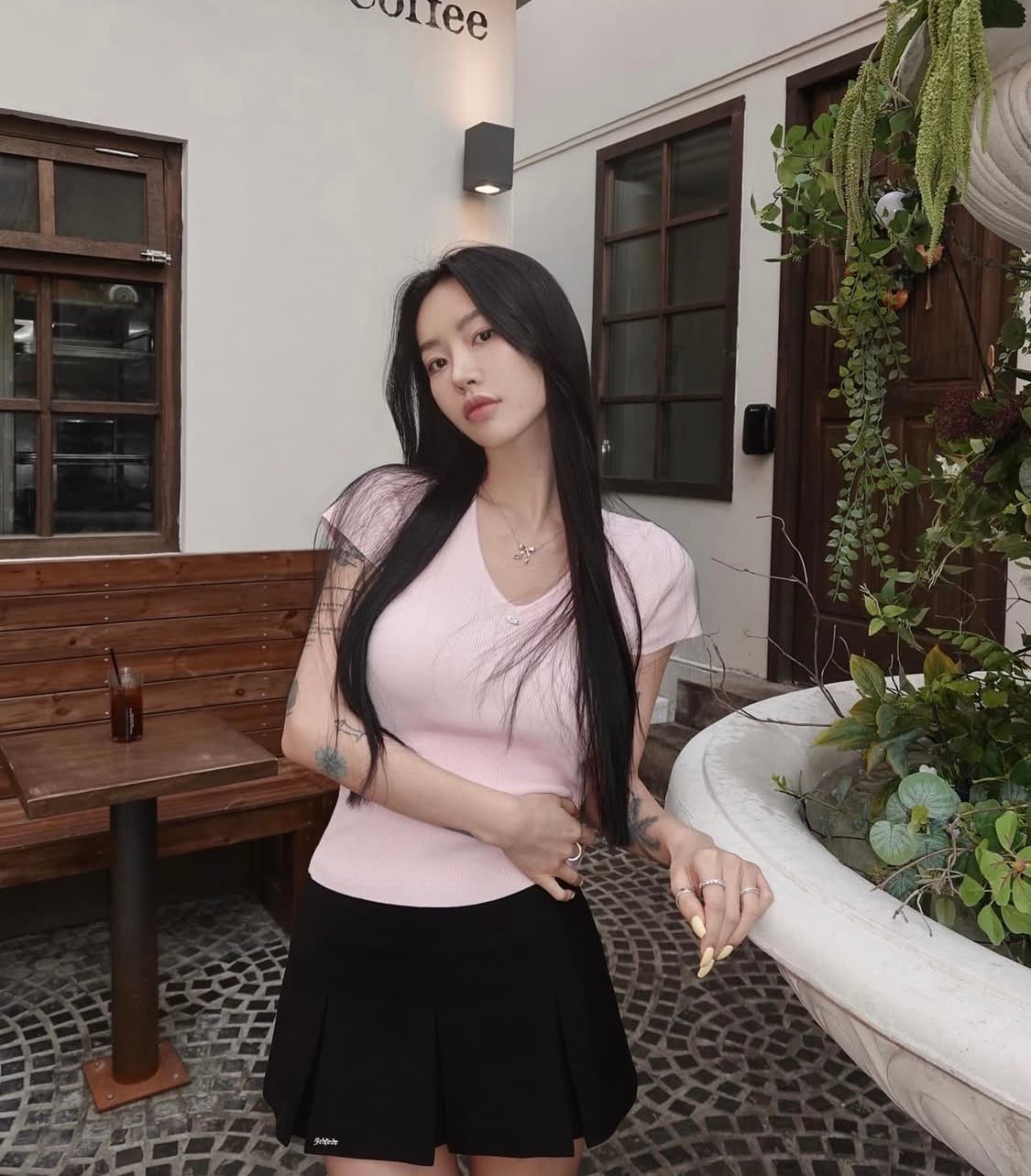 (새상품) 페일제이드 제니 니트 핑크 상품이미지4