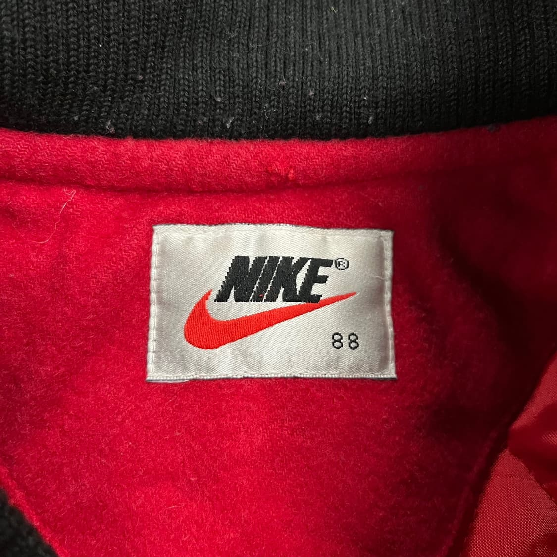 [정품/88] 나이키 올드스쿨 빅로고 바시티 자켓 b16 상품이미지5