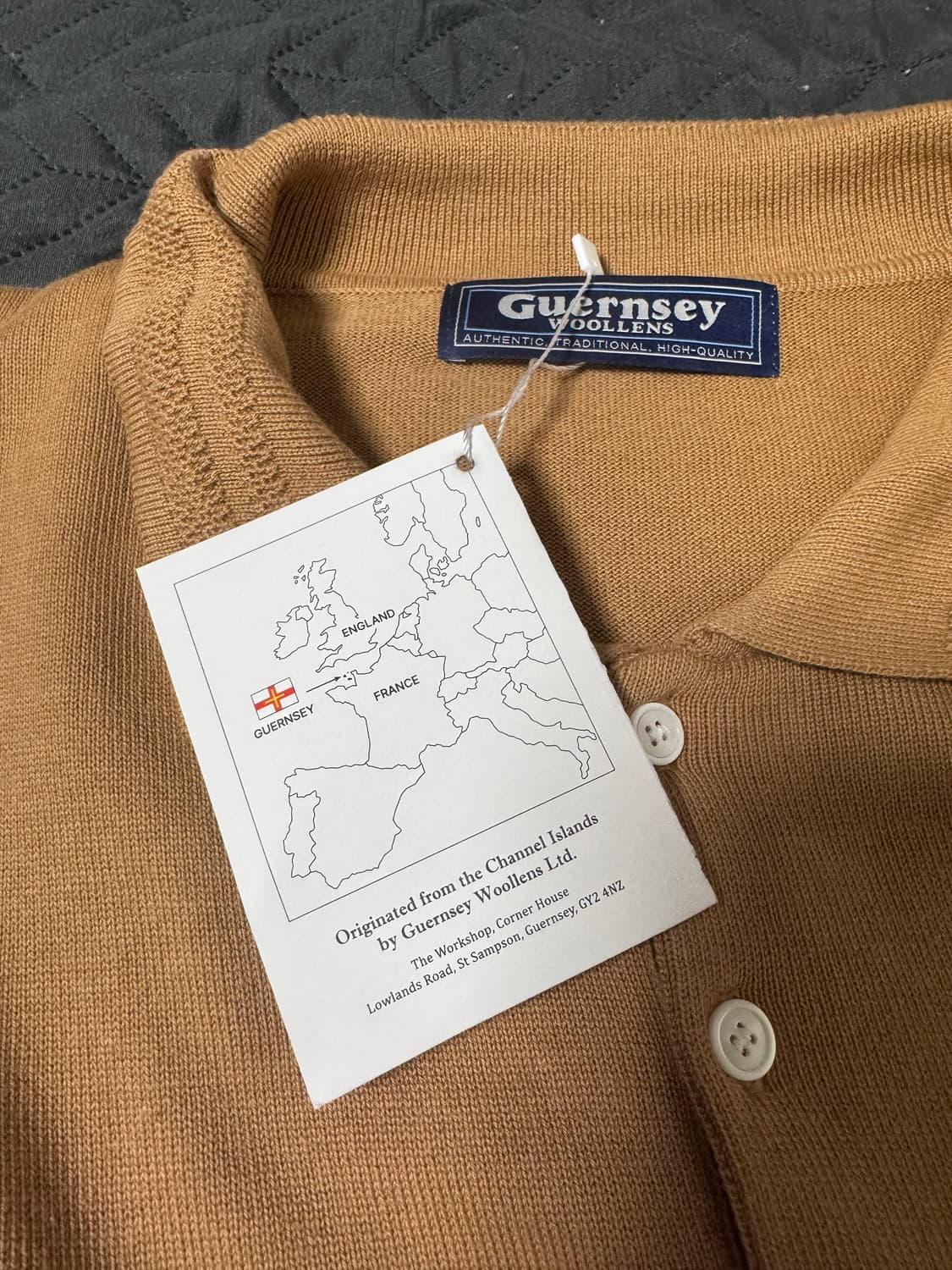 건지울른스 긴팔 카라 니트 새상품 상품이미지3