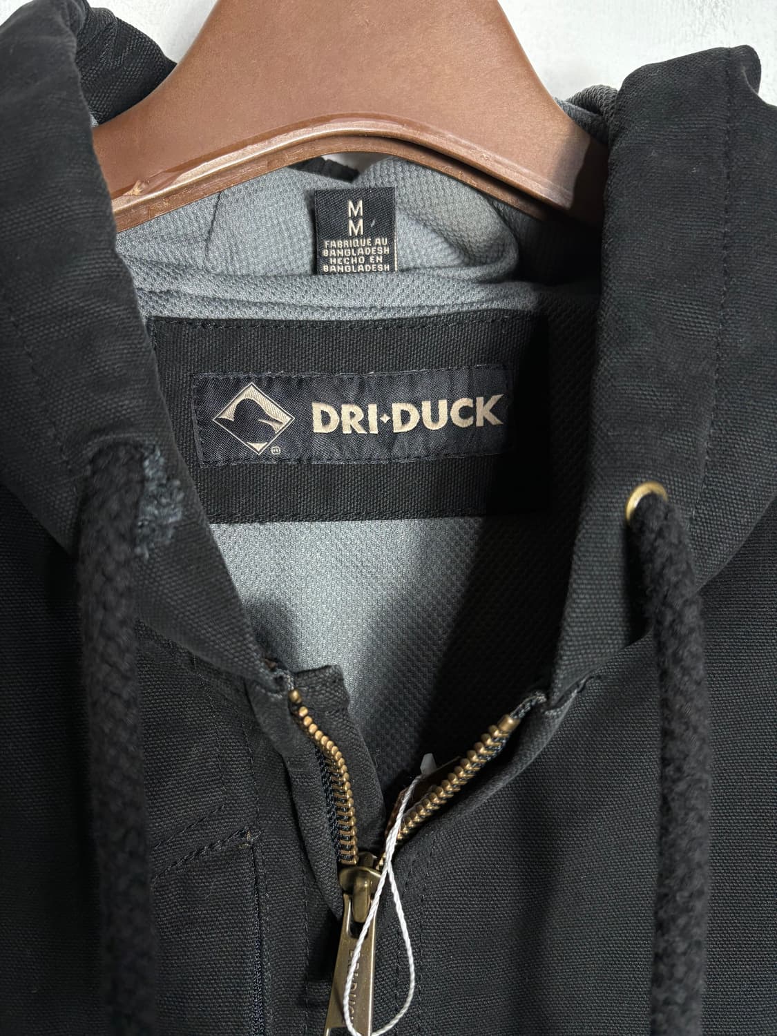 Dri duck 드리 덕 워크 후드 자켓 블랙 상품이미지3