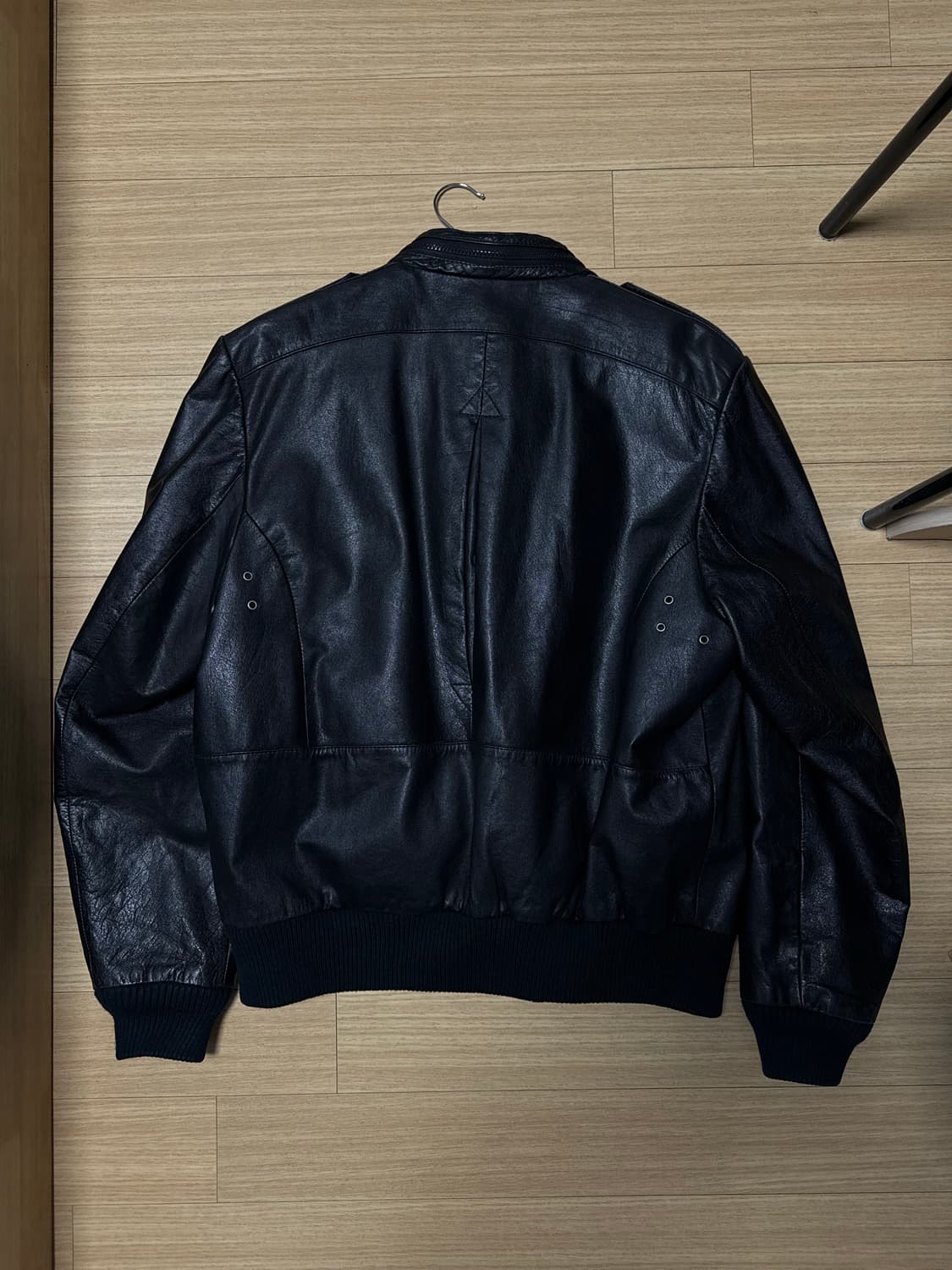 빈티지 레더자켓 안감 퍼 탈부착 L 상품이미지8