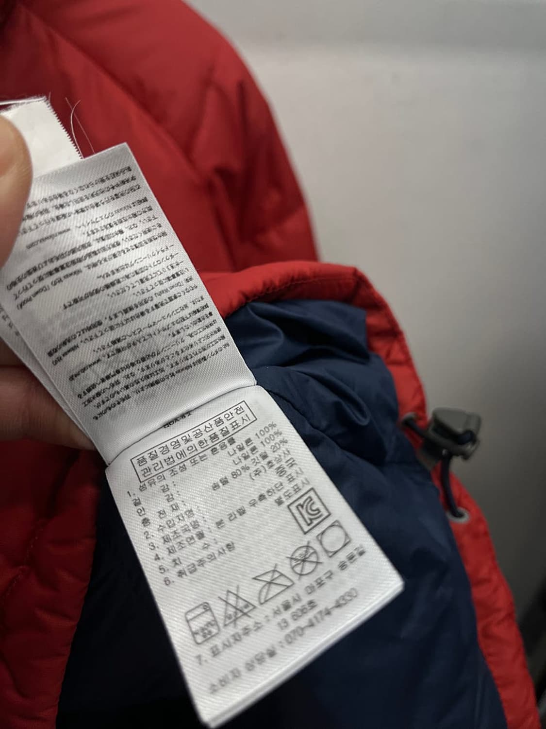 105) 랩 스모크 아노락 다운패딩 상품이미지8