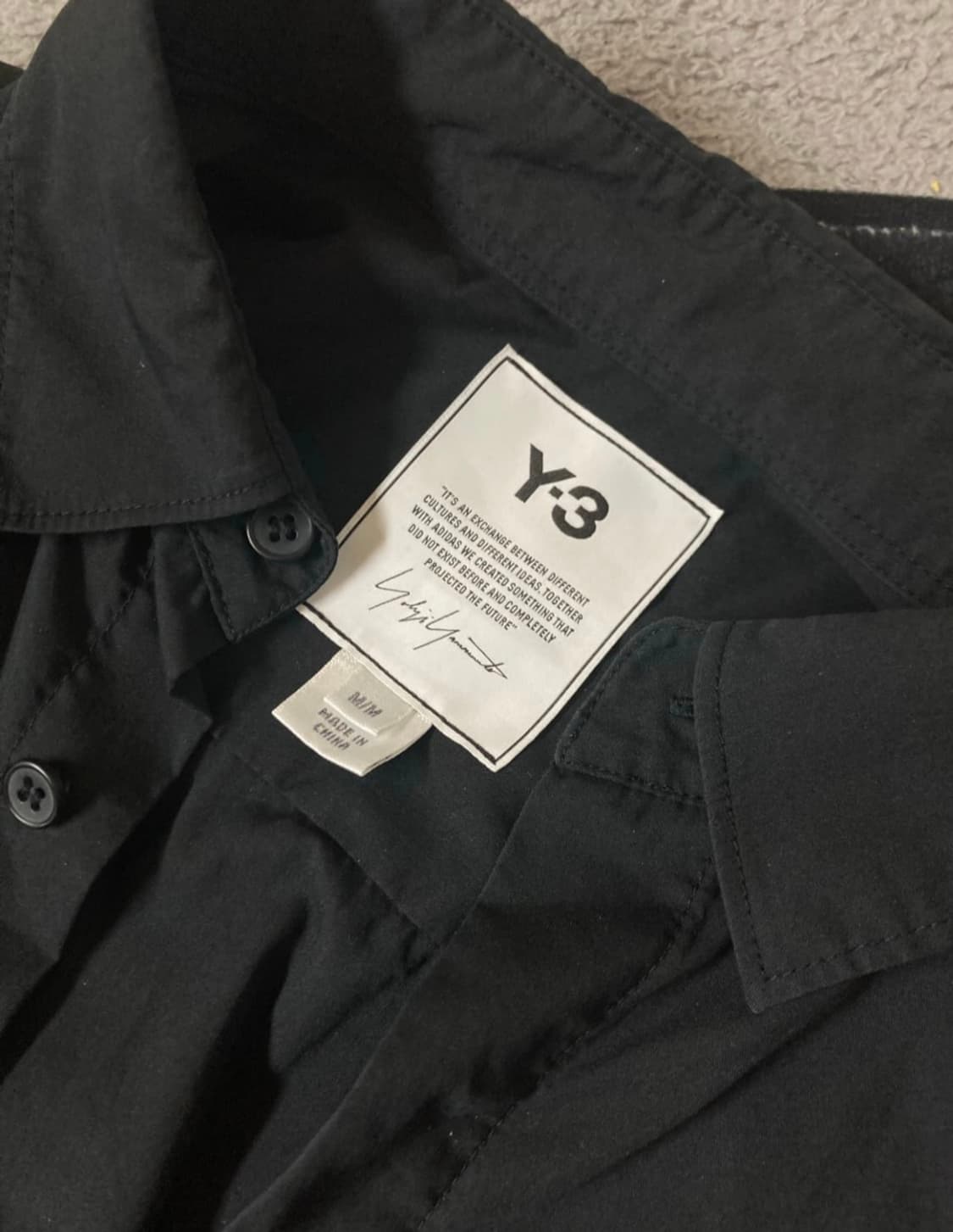 Y-3 yohji  classic long sleeve shirt 상품이미지2