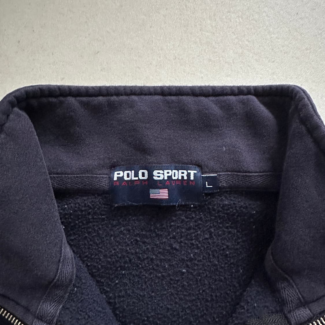90s 폴로스포츠 하프집업 스웻셔츠 L  상품이미지5