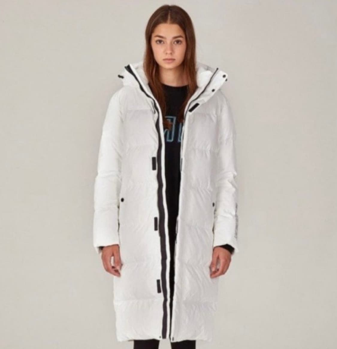 NII 남여공용 구스 롱패딩 하이컷 롱다운 점퍼 90S 상품이미지1