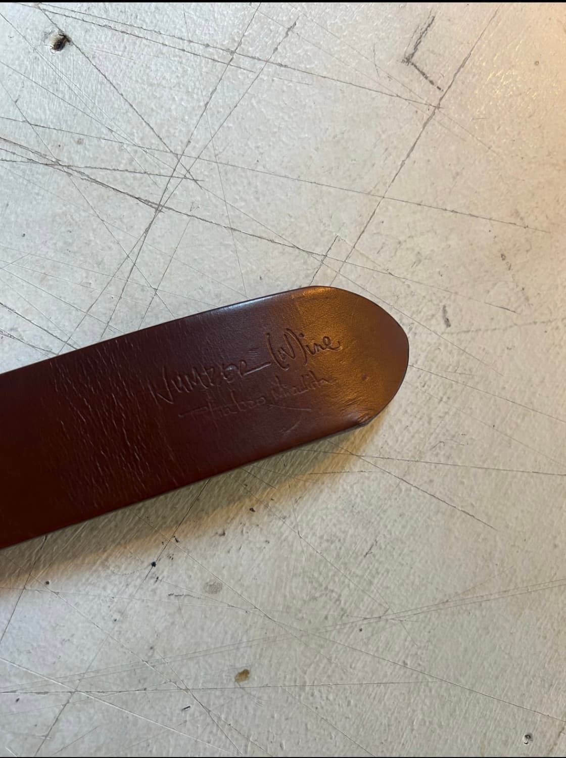 Number(N)ine 벨트 상품이미지3