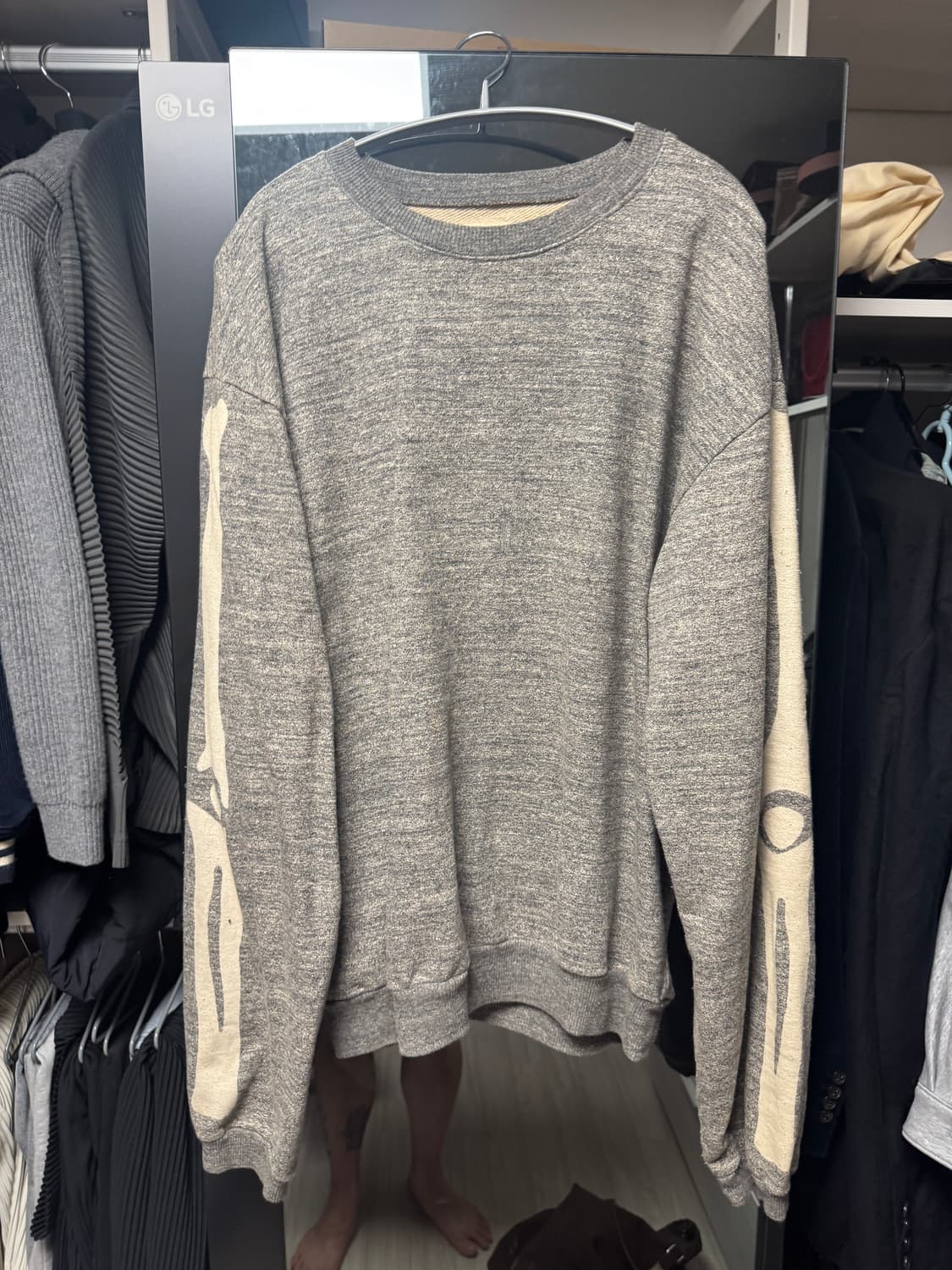 캐피탈 본 맨투맨 4사이즈 상품이미지3