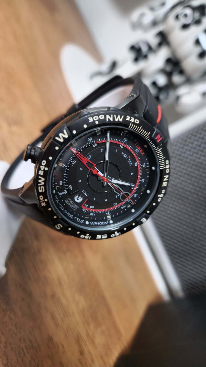 # 타이맥스 TIMEX 인텔리젼트 나침반 멀티펑션 아웃도어 시계 급처 상품이미지4
