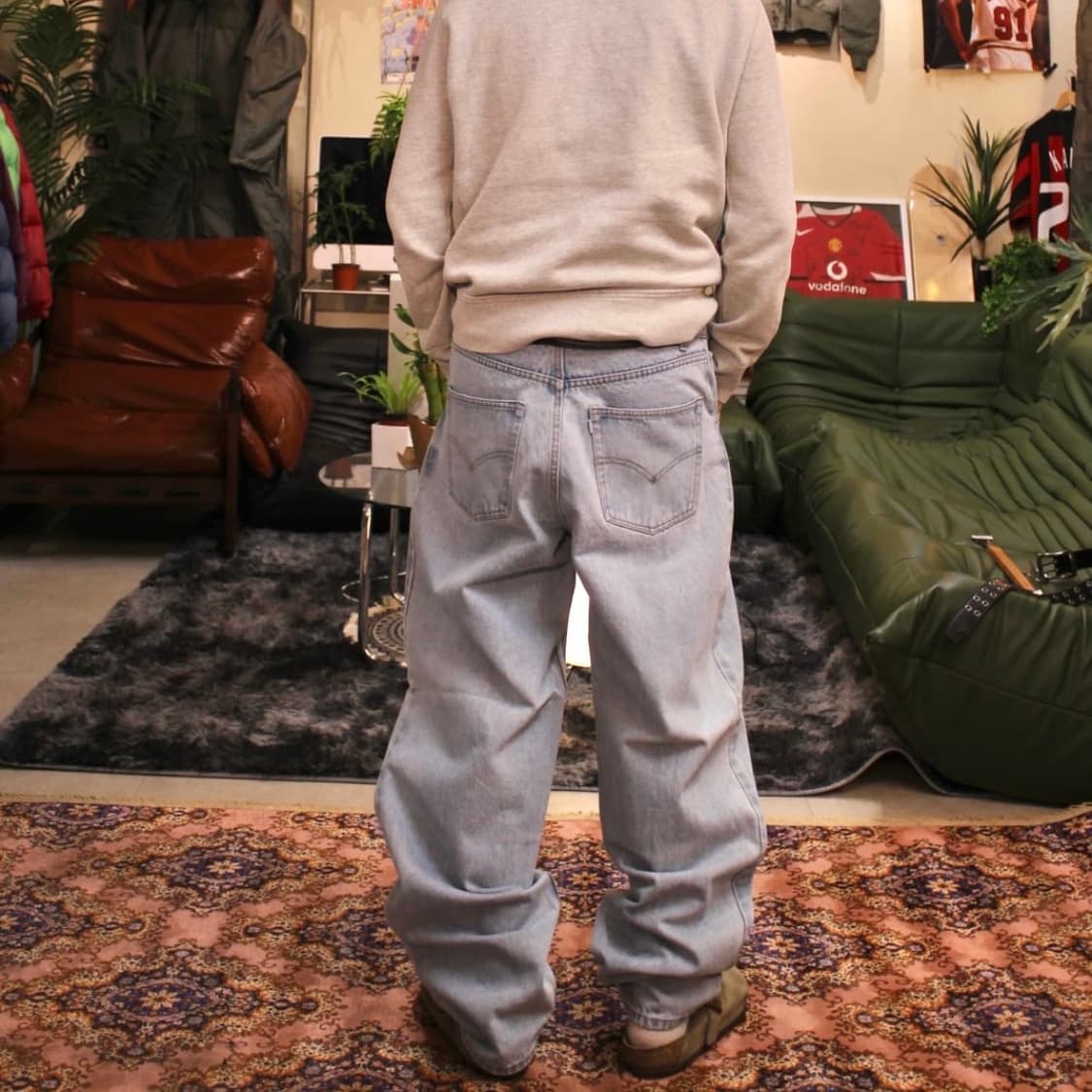 90년대 USA 리바이스 실버탭 배기 상품이미지7