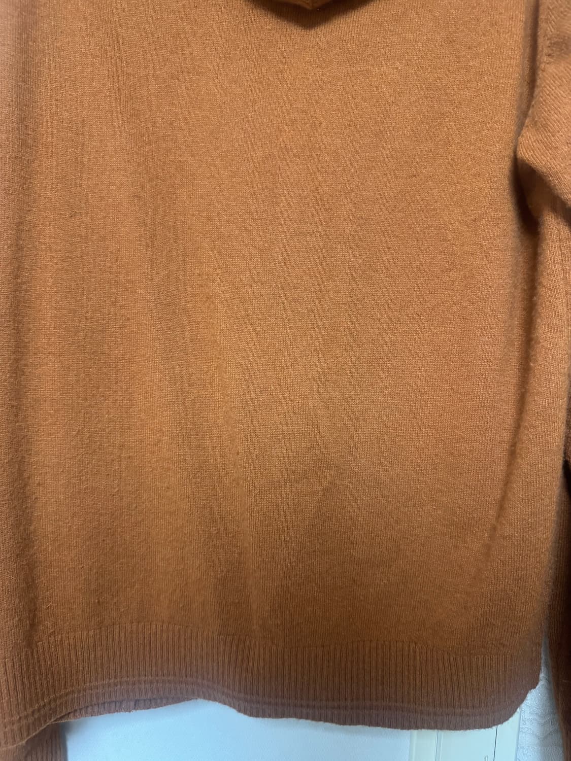 컬러컬러 버튼후디 오렌지  상품이미지5