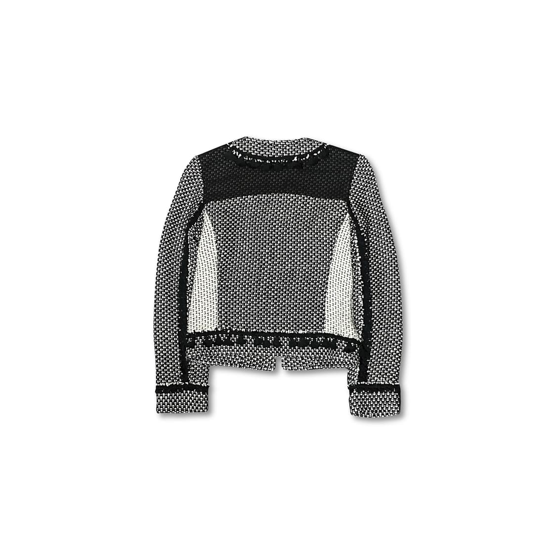 Derek Lam Tassel Net Tweed Blend Jacket 상품이미지2