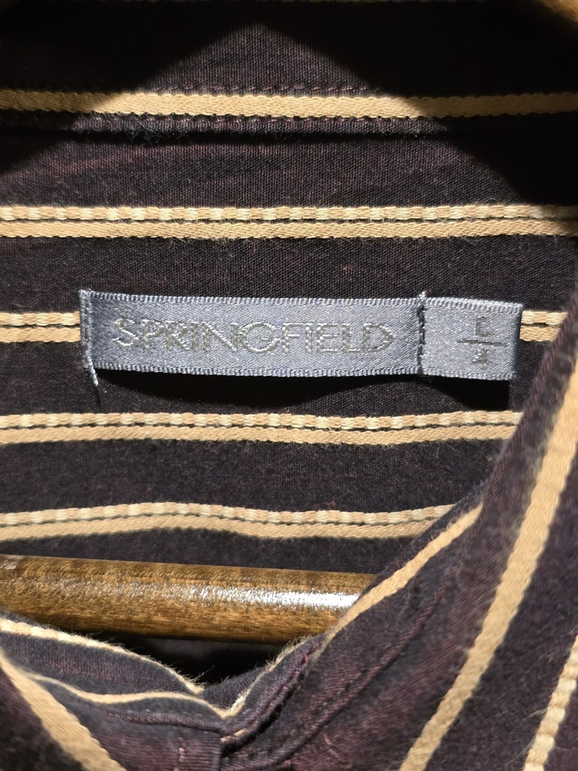 00s Springfield Stripe Shirt 상품이미지4