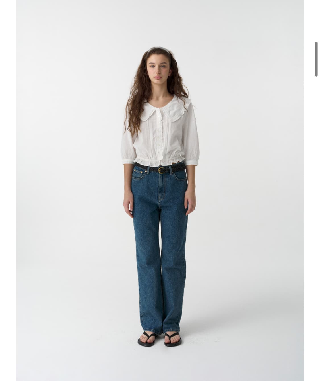 The barnet 더바넷 cottage ruffle blouse 상품이미지1
