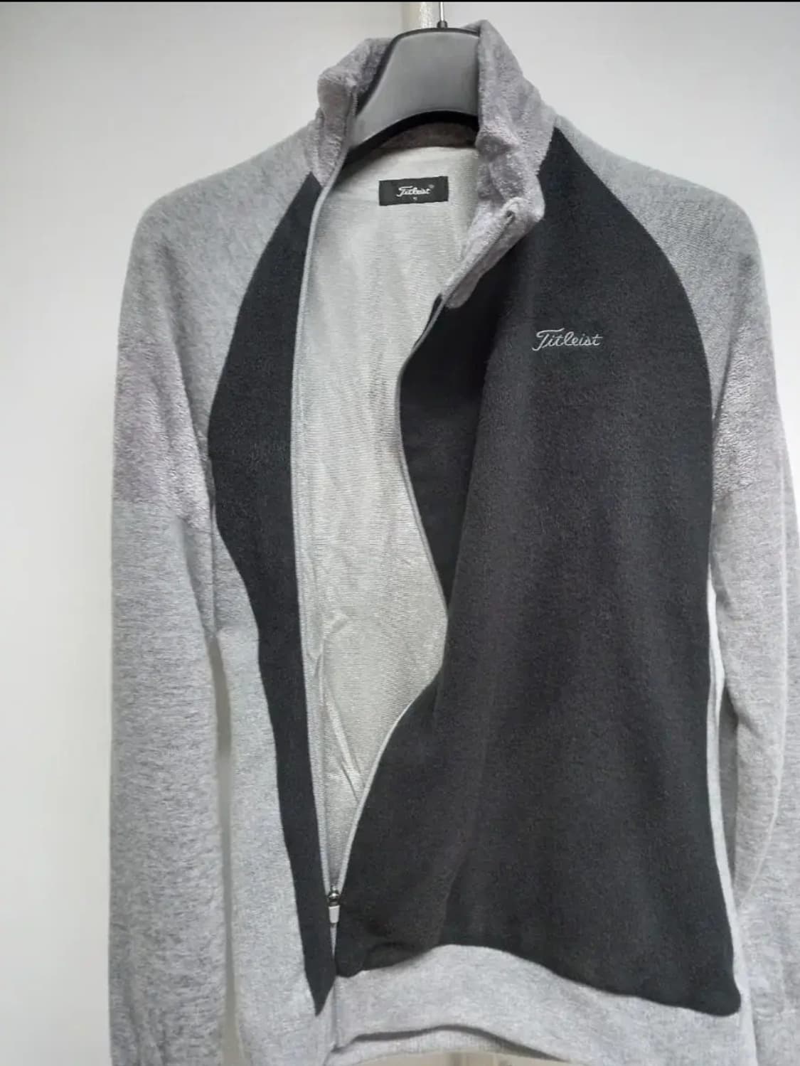 타이틀리스트골프 방풍 캐시미어 풀집업자켓 55.44 상품이미지4