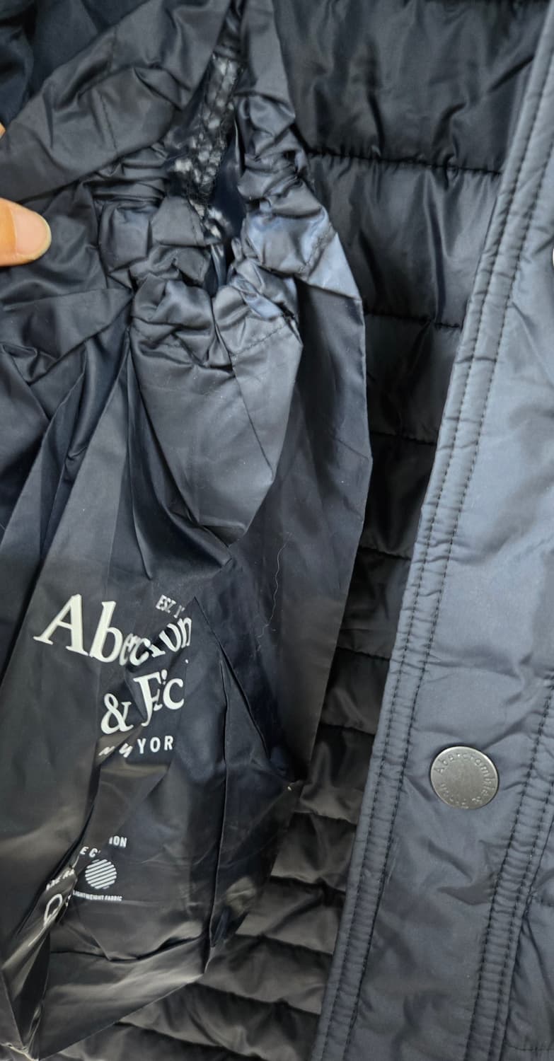 새상품)아베크롬비 패딩셔츠자켓  상품이미지6