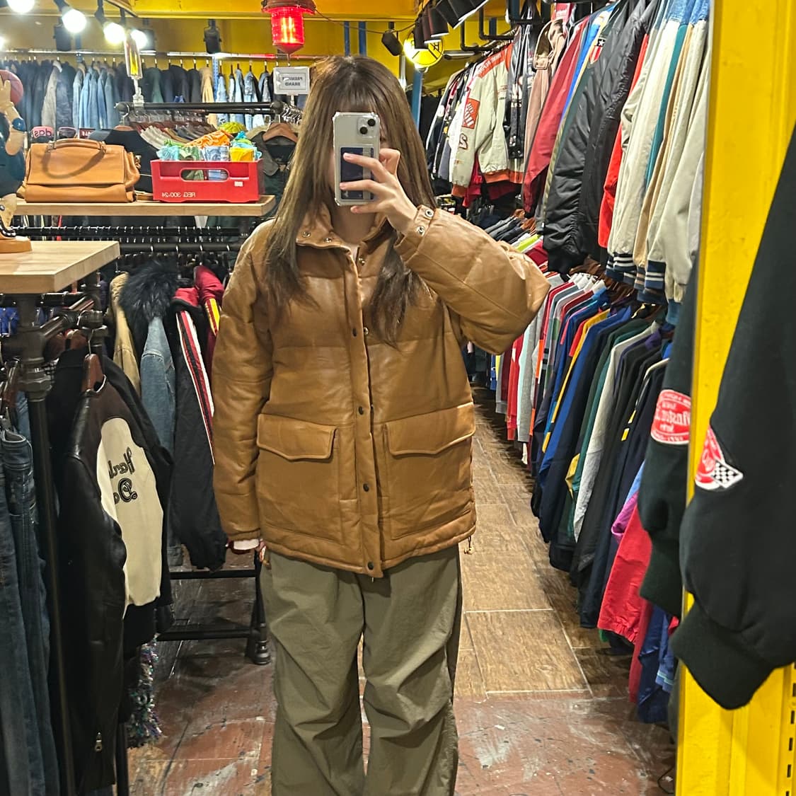 [HI] 빈티지 점퍼 베이지 상품이미지3