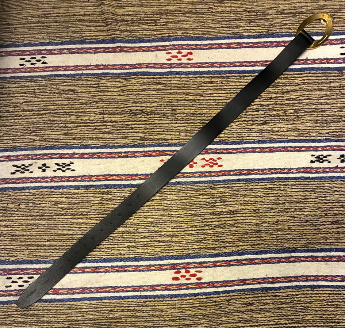 (26~33)D&G 돌체앤가바나 이태리 빅버클 레더벨트 가죽벨트 상품이미지7