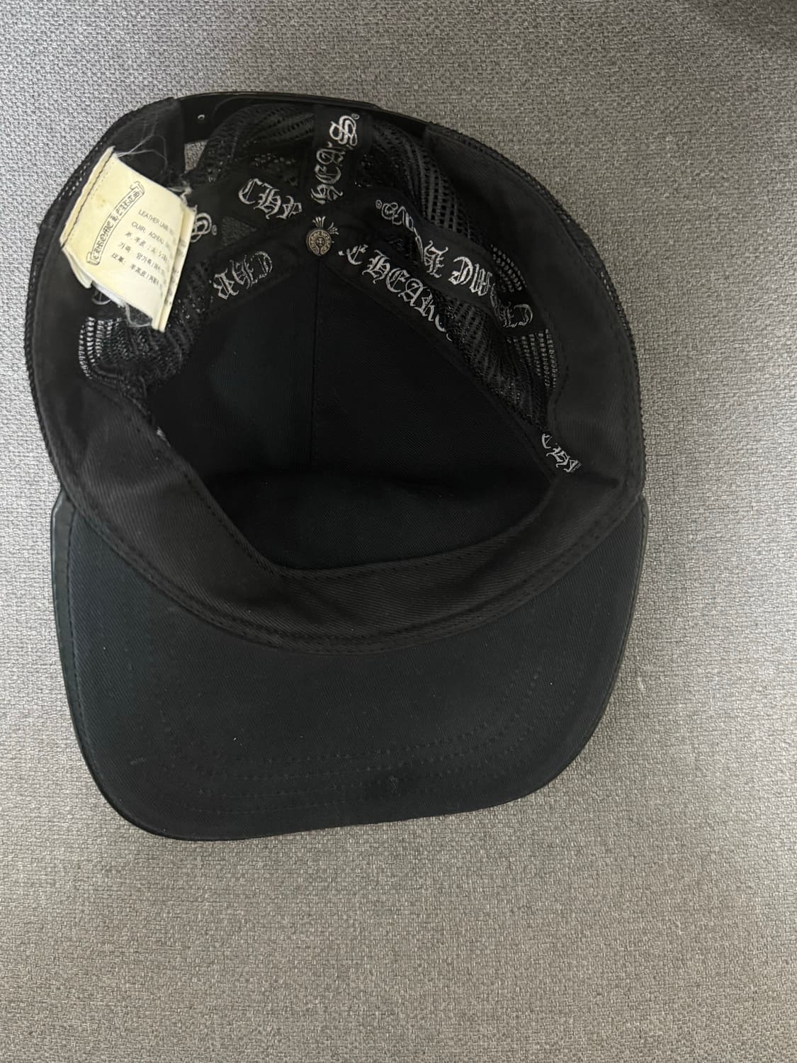 크롬하츠 Fleur de Lis Leather 볼캡 상품이미지3