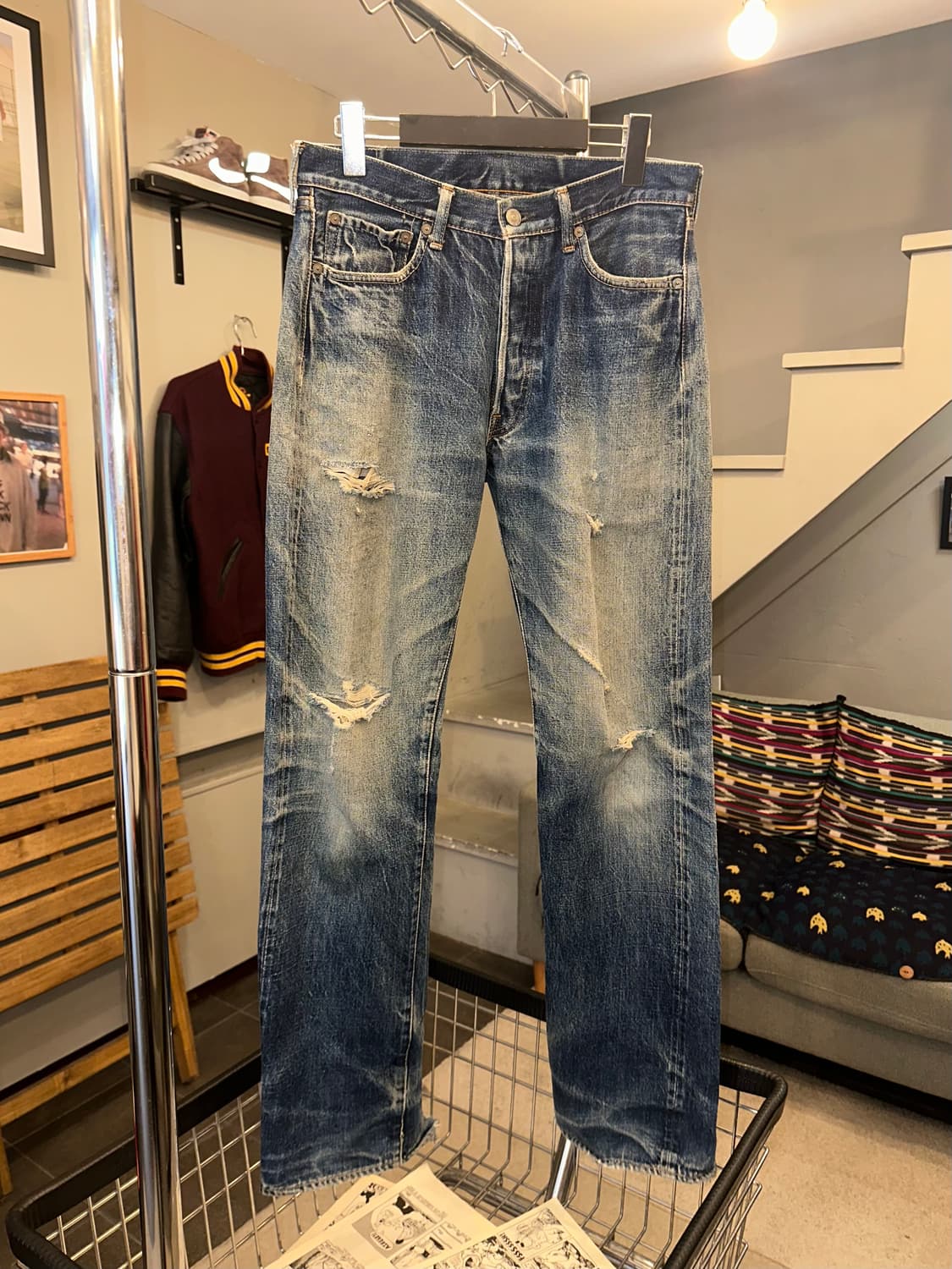 Full Count lot 110 Selvedge denim pants 상품이미지3