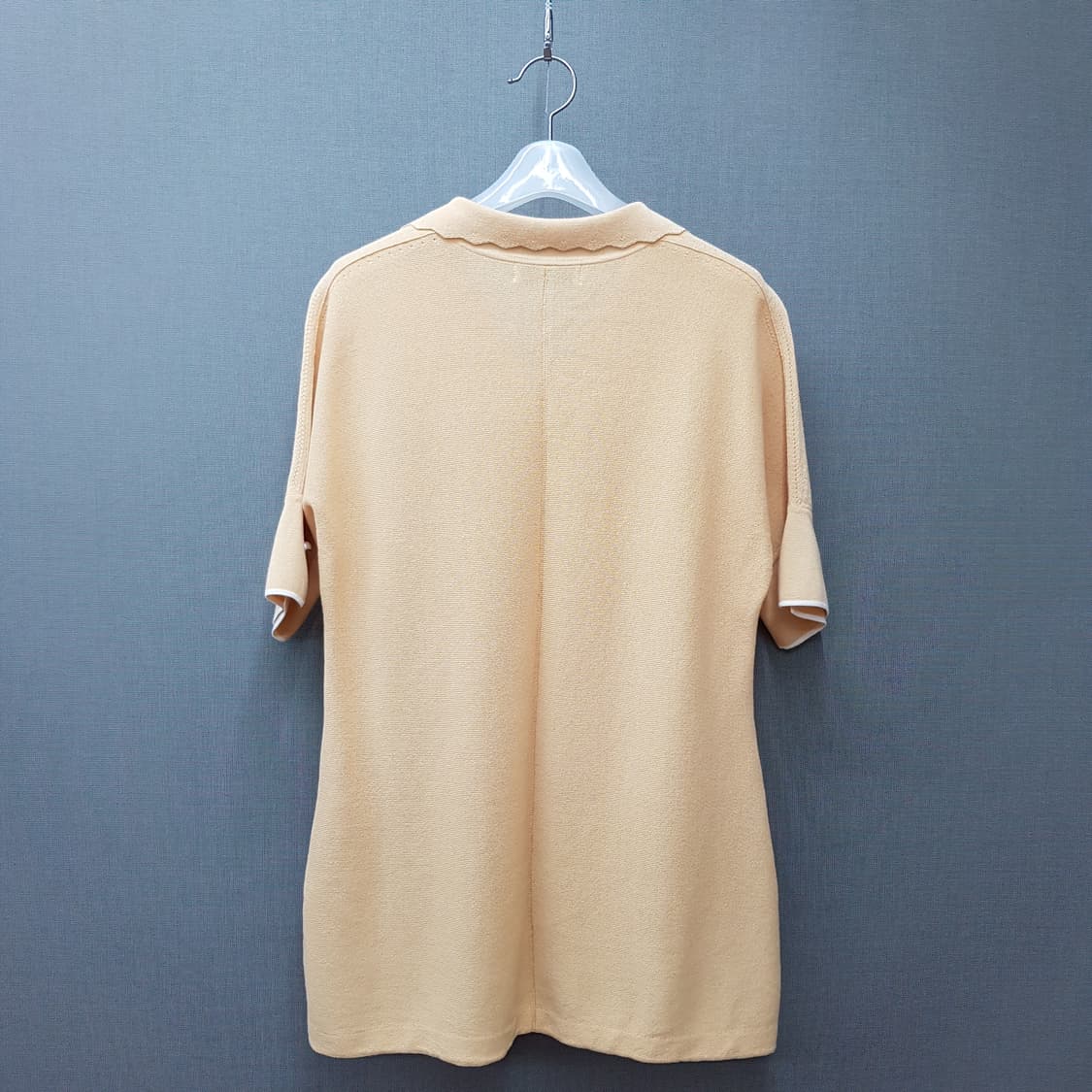 한섬 마인 오픈카라 반팔 니트 F사이즈 상품이미지5