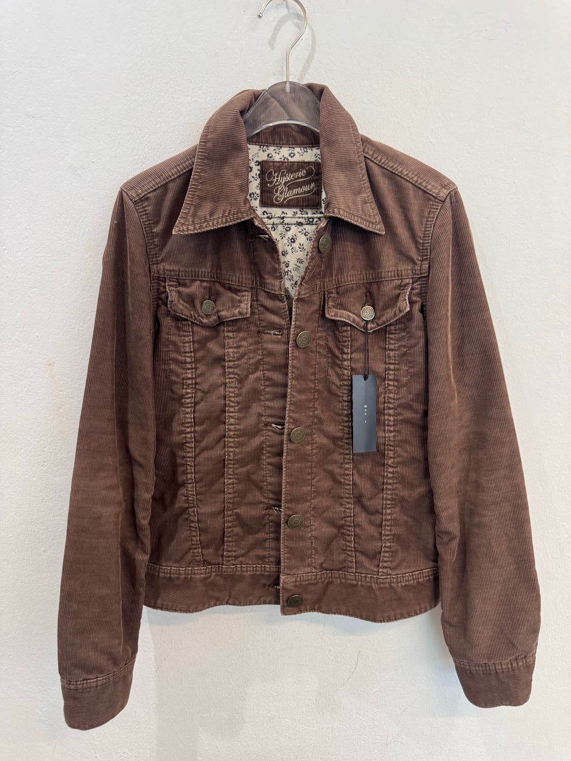 Hysteric Glamour Brown Corduroy Jacket 상품이미지1