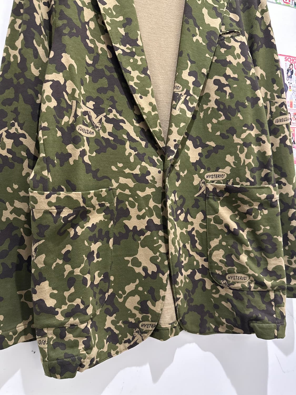 Husteric Glamour Camouflage blazer  상품이미지2