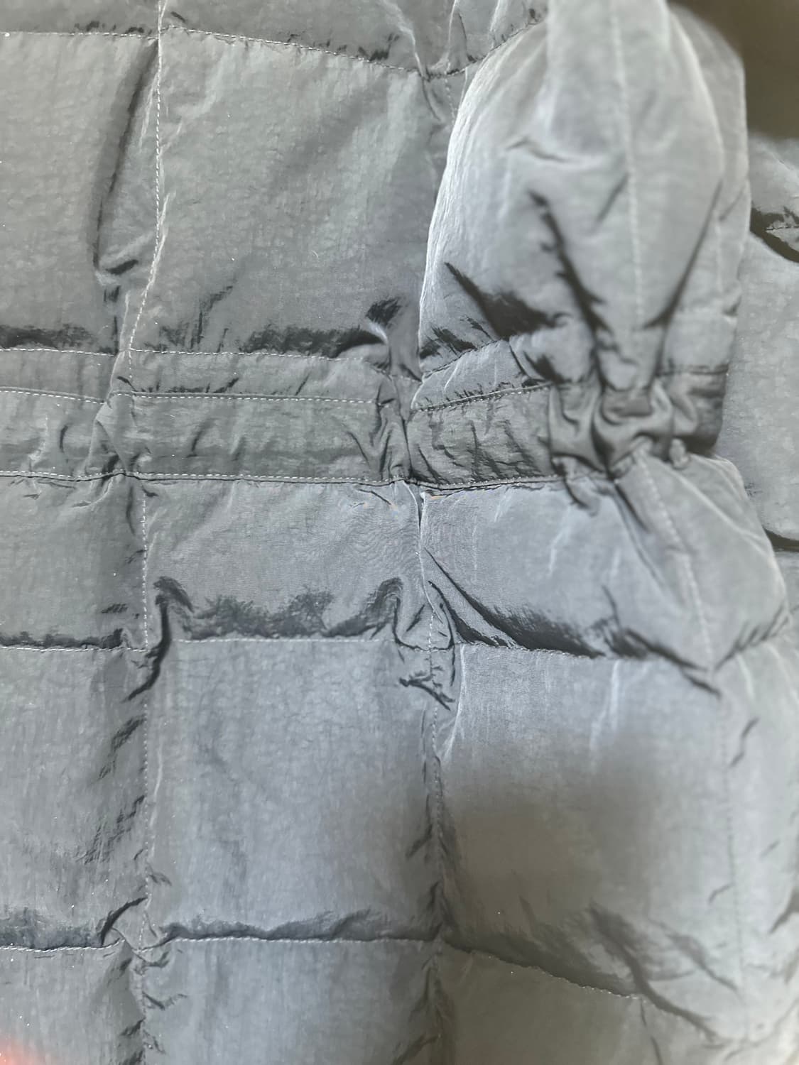 질샌더 네이비 블루 퀼팅구스다운패딩 자켓 상품이미지4