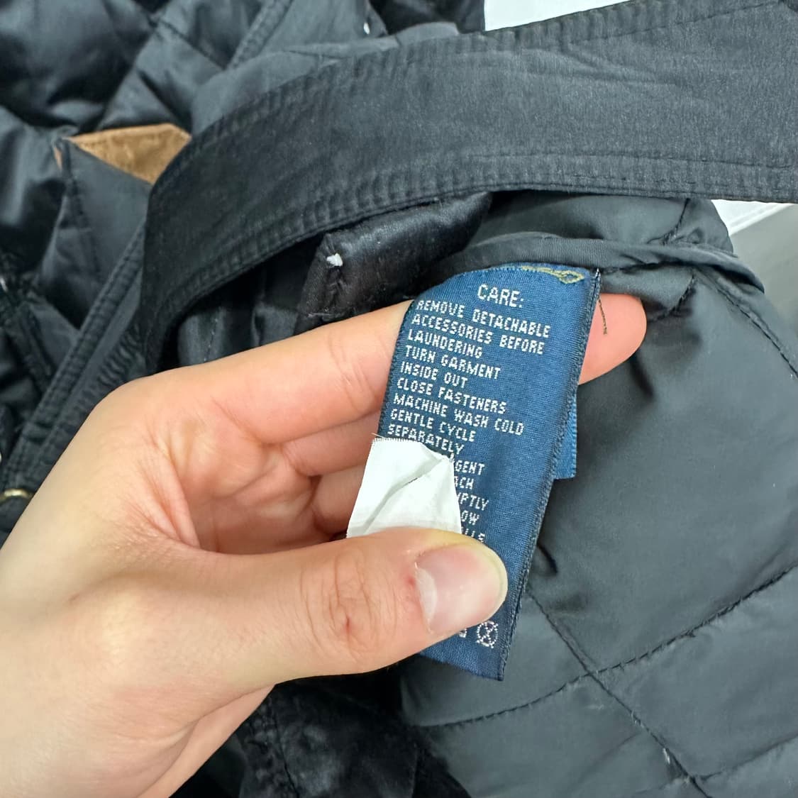 폴로 랄포르렌 롱 퀄팅 자켓 상품이미지4