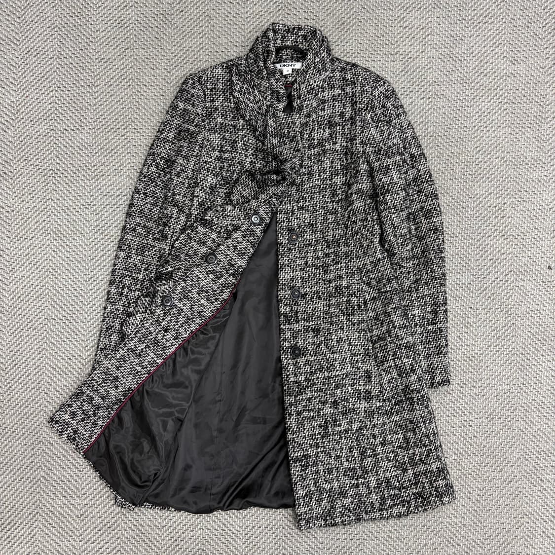 Dkny 프릴디테일 보카시 코트 v1183 상품이미지5