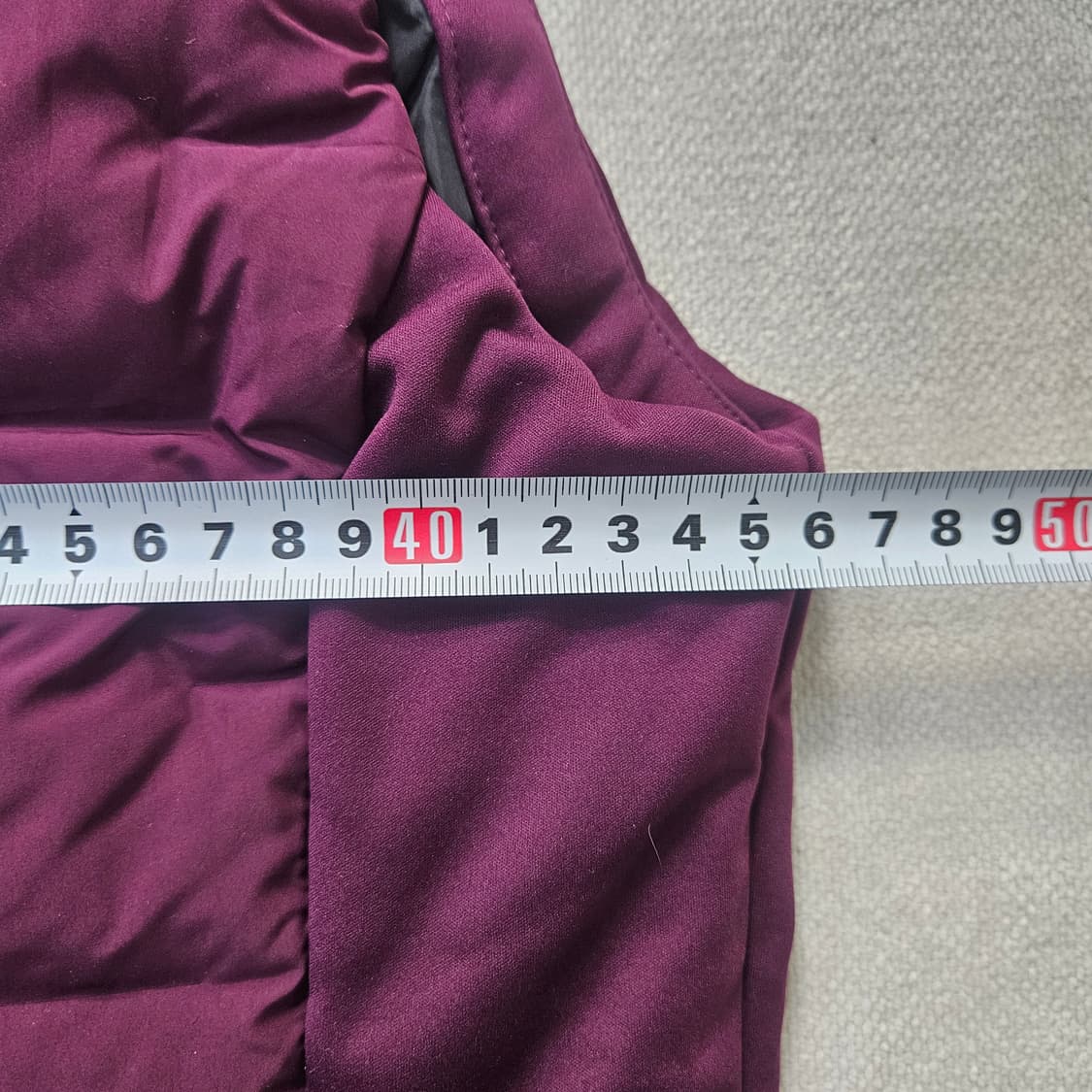 95 밀레골프 구스 다운 패딩 조끼0310Y 상품이미지5