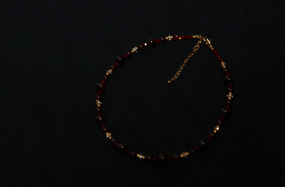 CASIOPEIA #034 Vampire 가넷 네크리스 상품이미지2