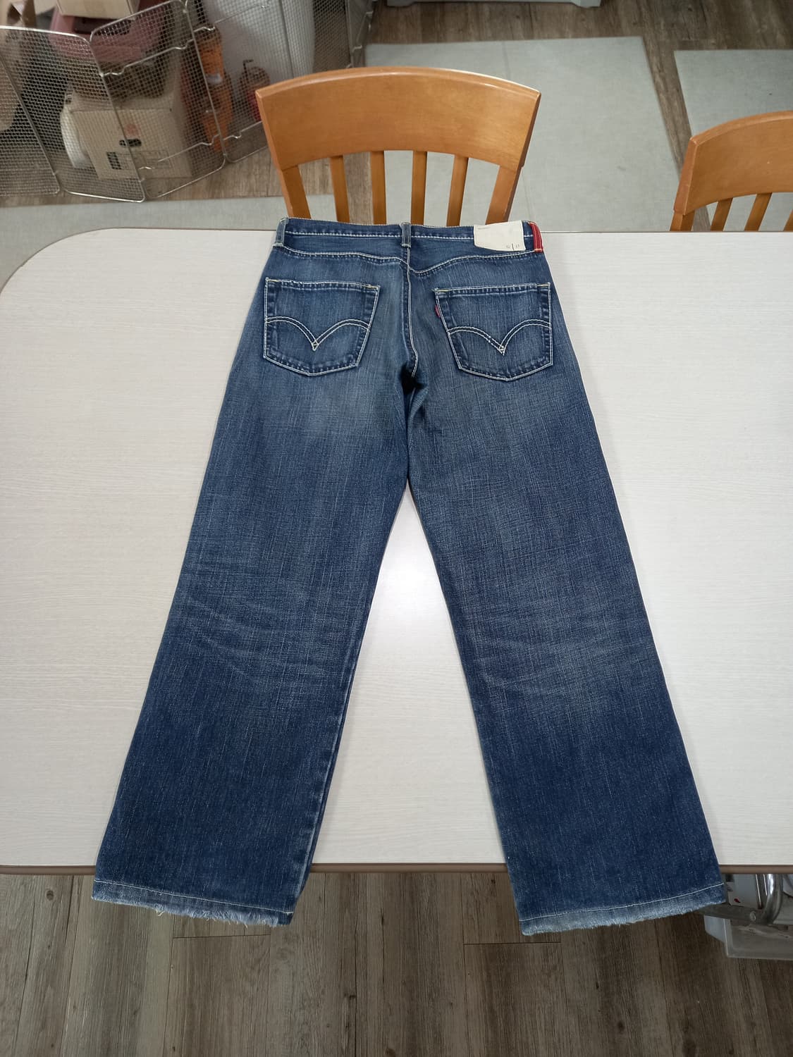 31 04's 리바이스510 Red 워싱 세미와이드진 31-482 상품이미지2