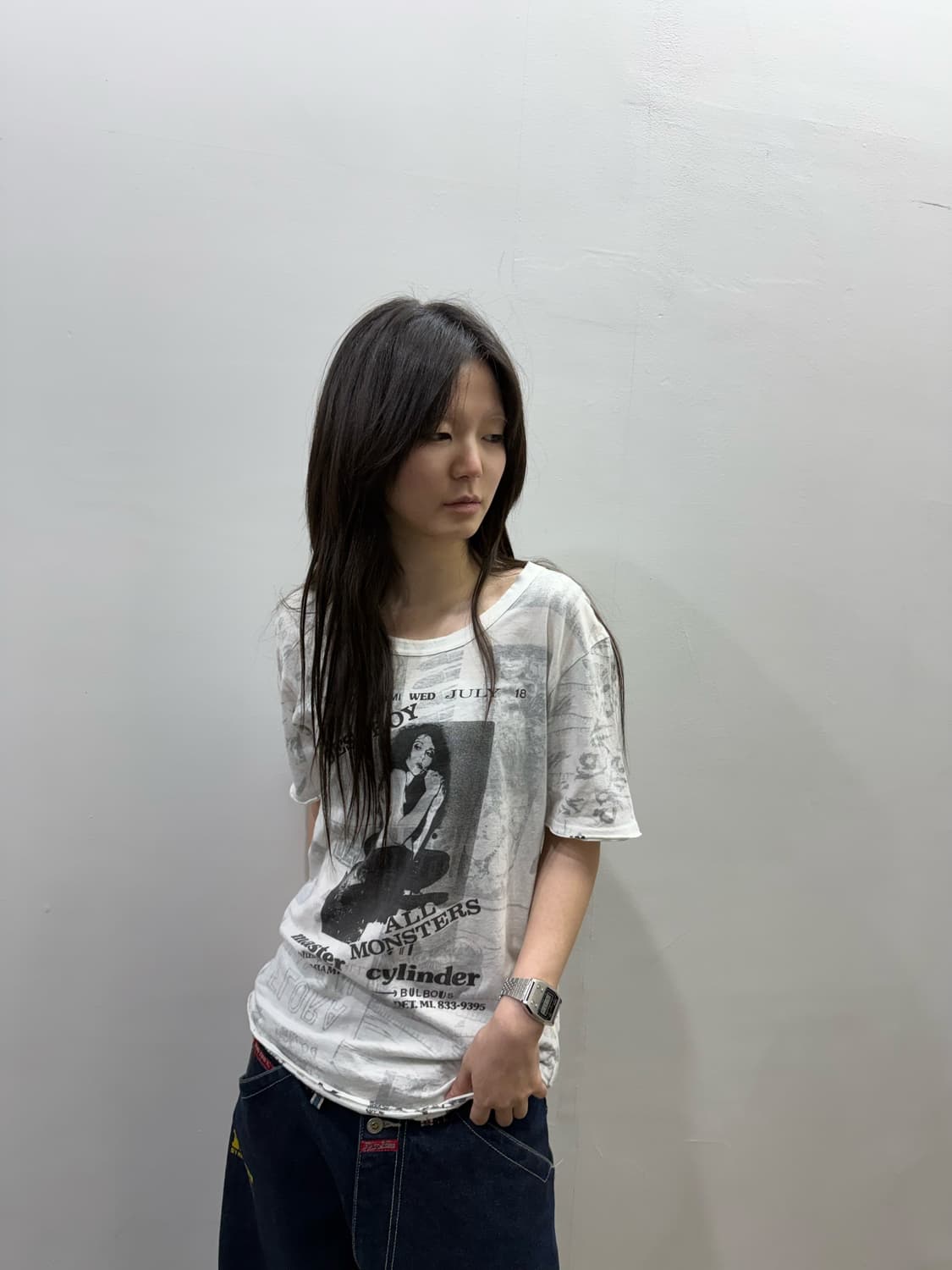 히스테릭글래머 리버시블 그래픽 아트워크 티셔츠 상품이미지3