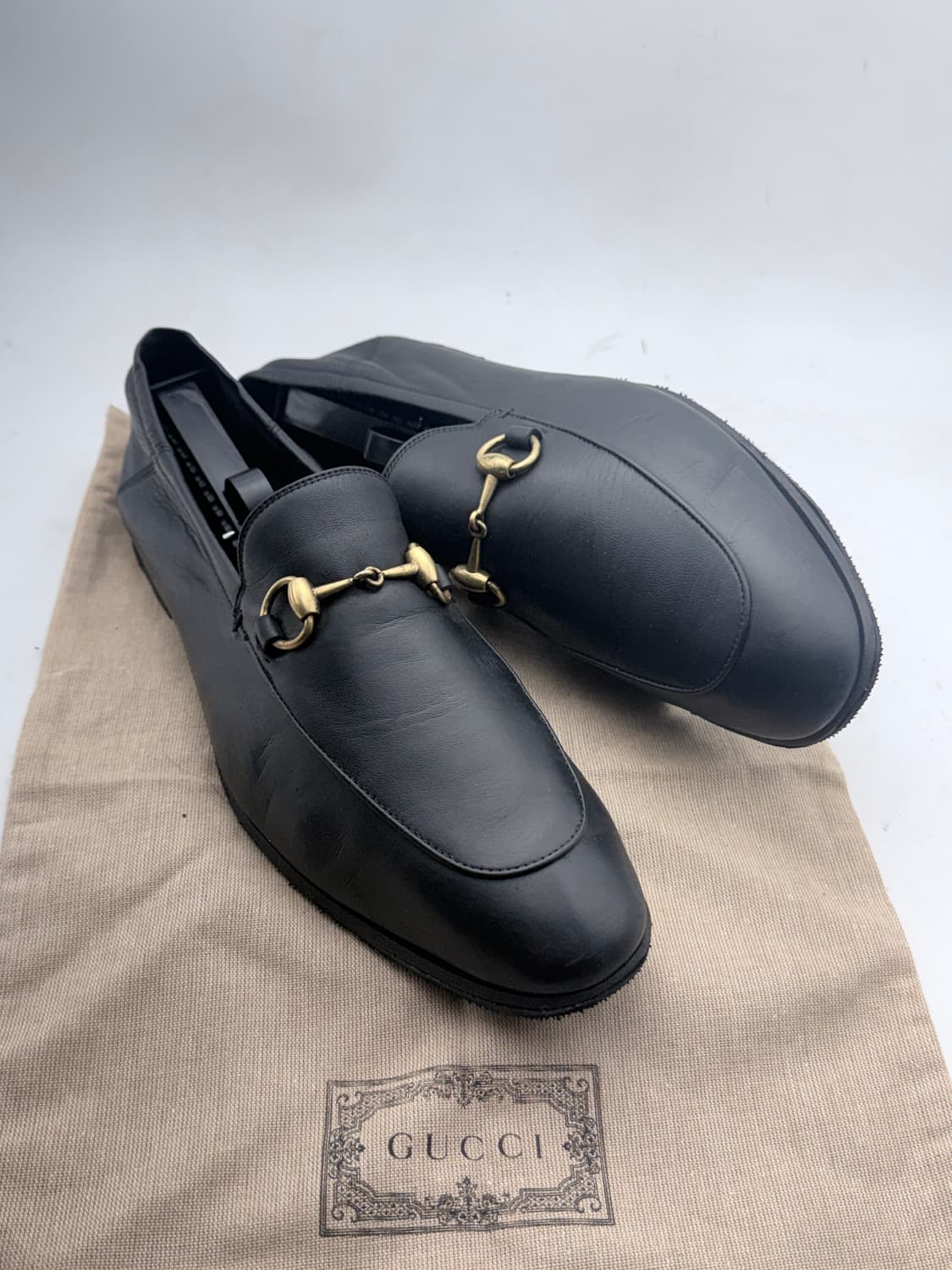 정품)구찌 홀스빗 구두275/280 상품이미지1