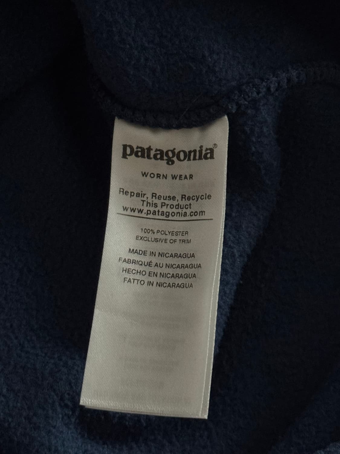 [M] 파타고니아 신칠라 빈티지 다크블루 상품이미지6