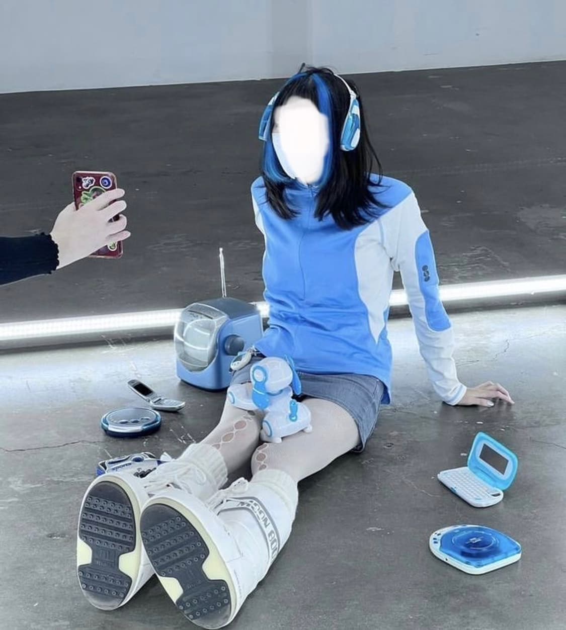 사이버코어 헤드셋 빈티지 헤드셋 고전빈티지 희귀  상품이미지3