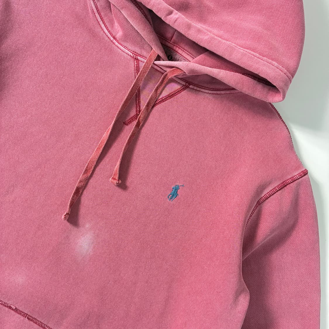 Polo  폴로 랄프로렌 자수 코튼 핑크 후드티  상품이미지3