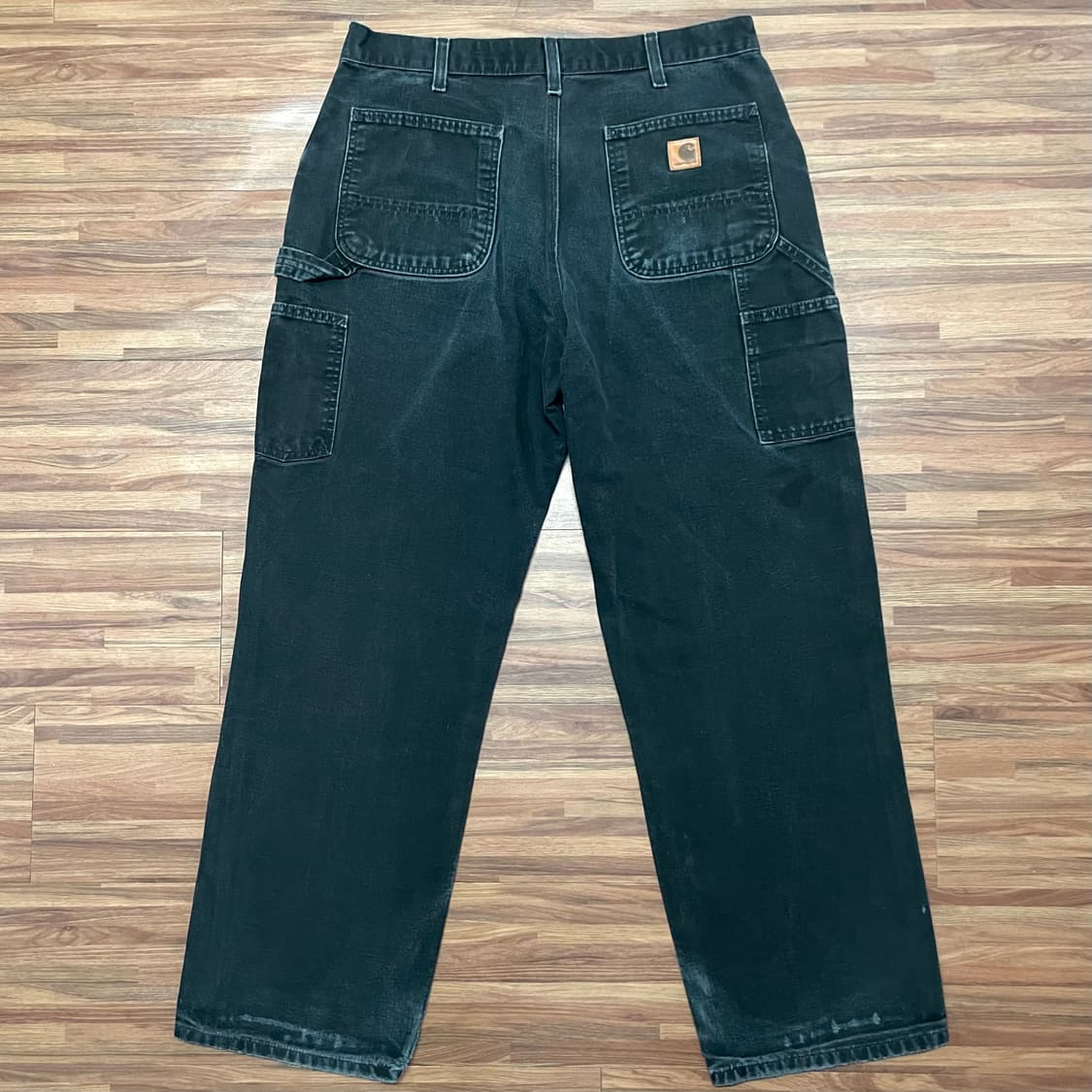 칼하트 싱글니 b11 블랙 카펜터 워크팬츠 34 상품이미지3