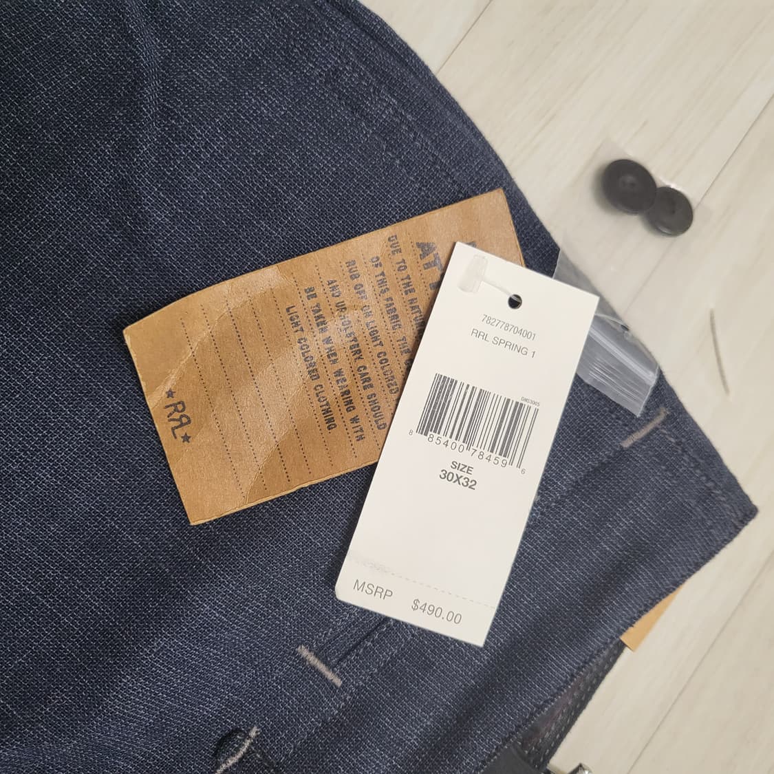 rrl cotton linen wool pants 상품이미지5