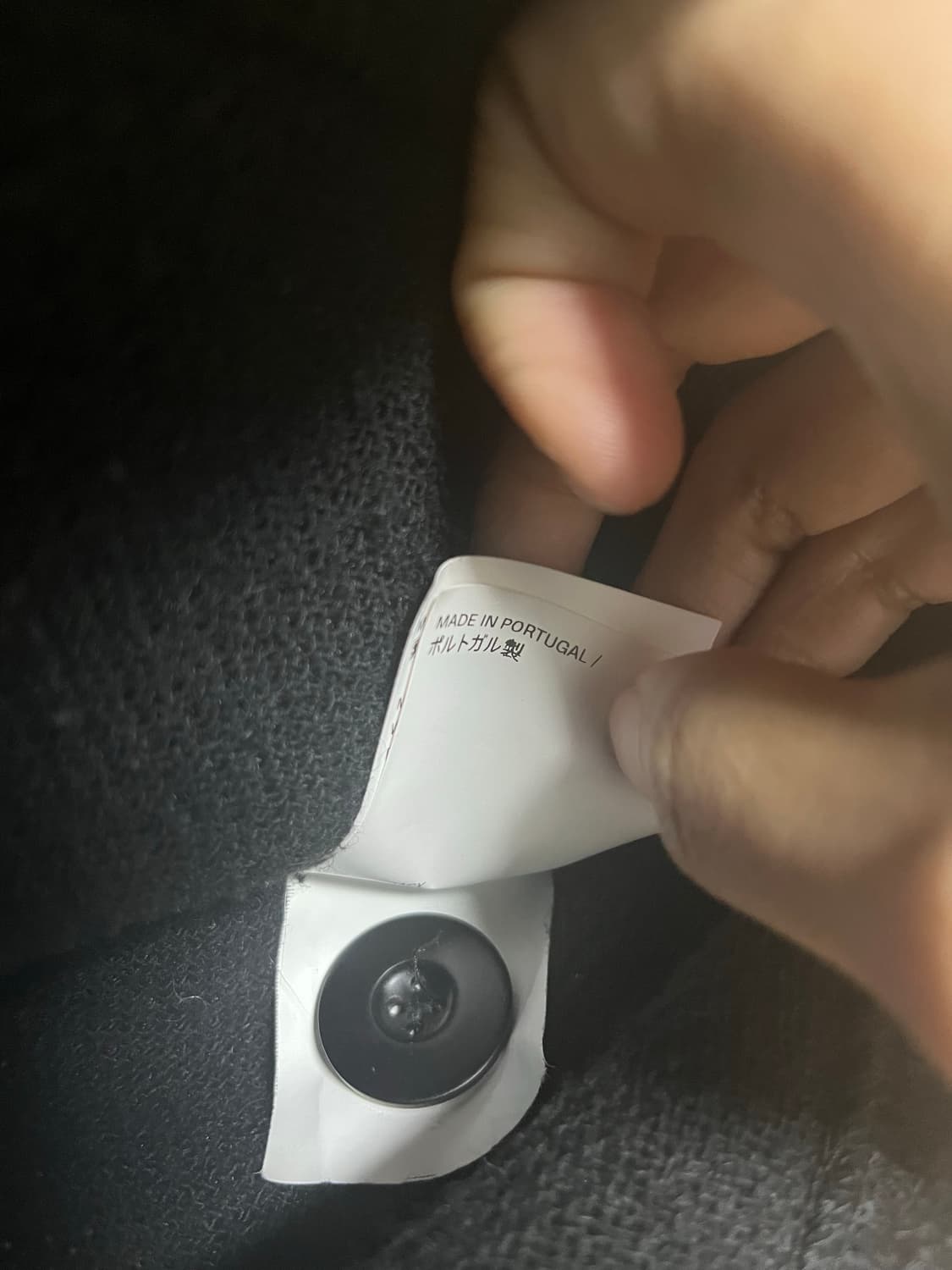 아워레가시 모헤어 가디건 블랙 상품이미지3