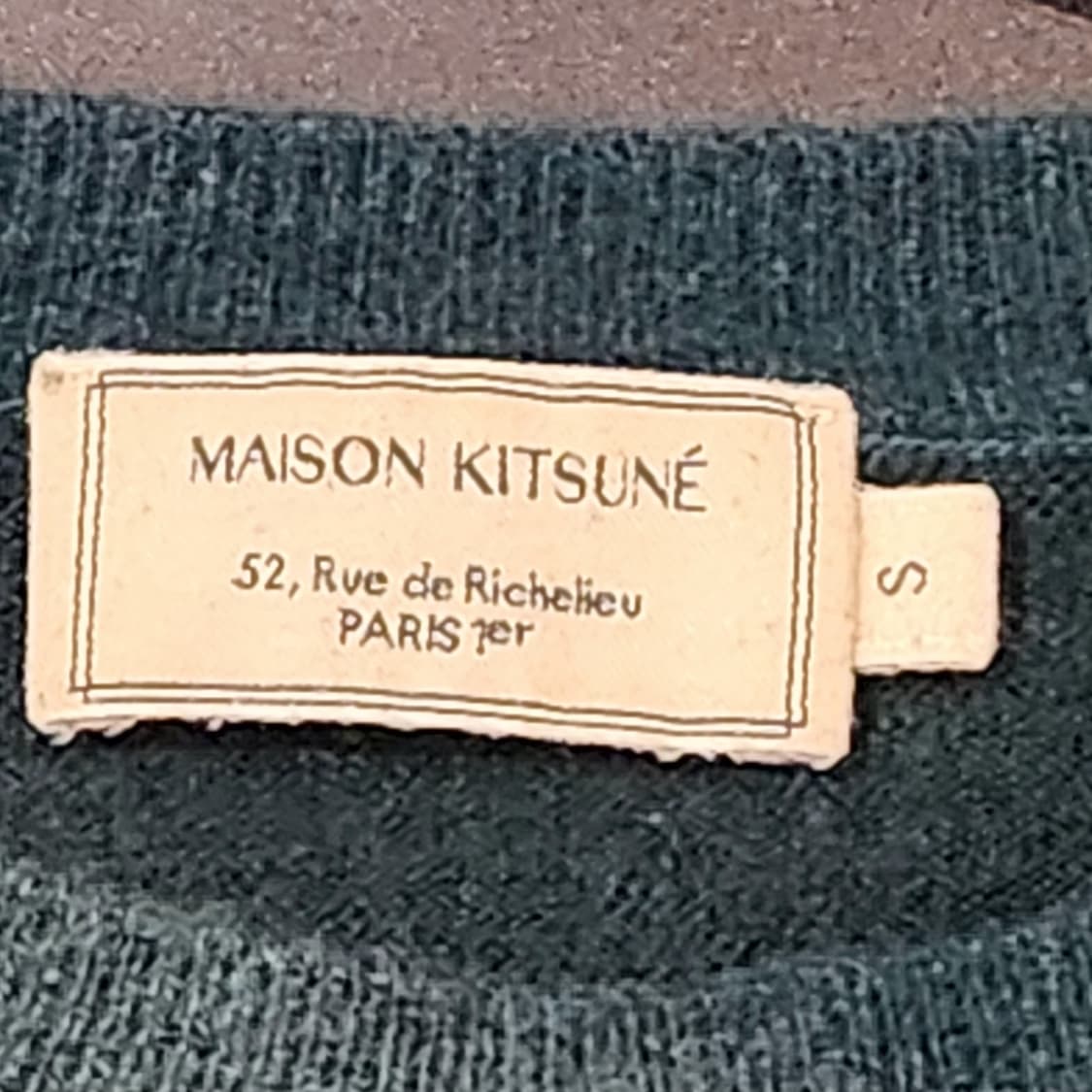 메종키츠네 폭스패치 울 니트 (S / 여성 추천) 상품이미지2